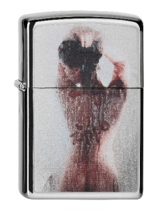 Zippo Woman in Shower